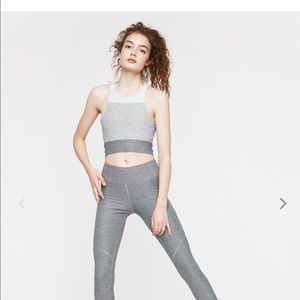 Tri-Tone Slashback Crop NWT S